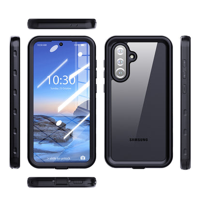 Husa Waterproof pentru Samsung Galaxy A36 A366, ShellBox, Neagra