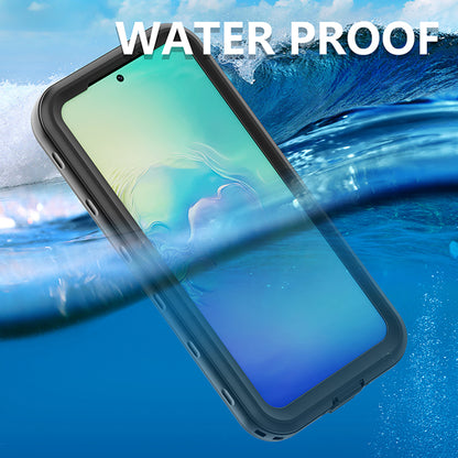 Husa Waterproof pentru Samsung Galaxy A54 A546, ShellBox, Neagra