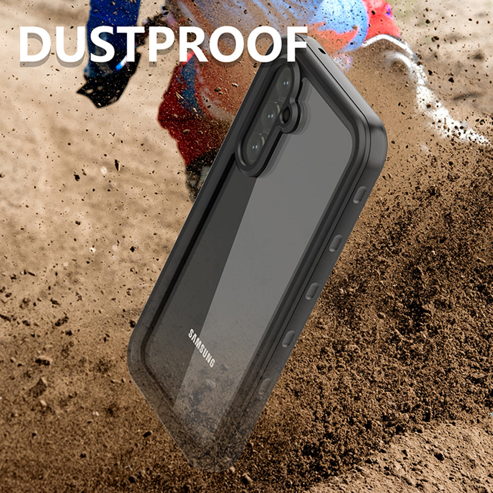 Husa Waterproof pentru Samsung Galaxy A54 A546, ShellBox, Neagra