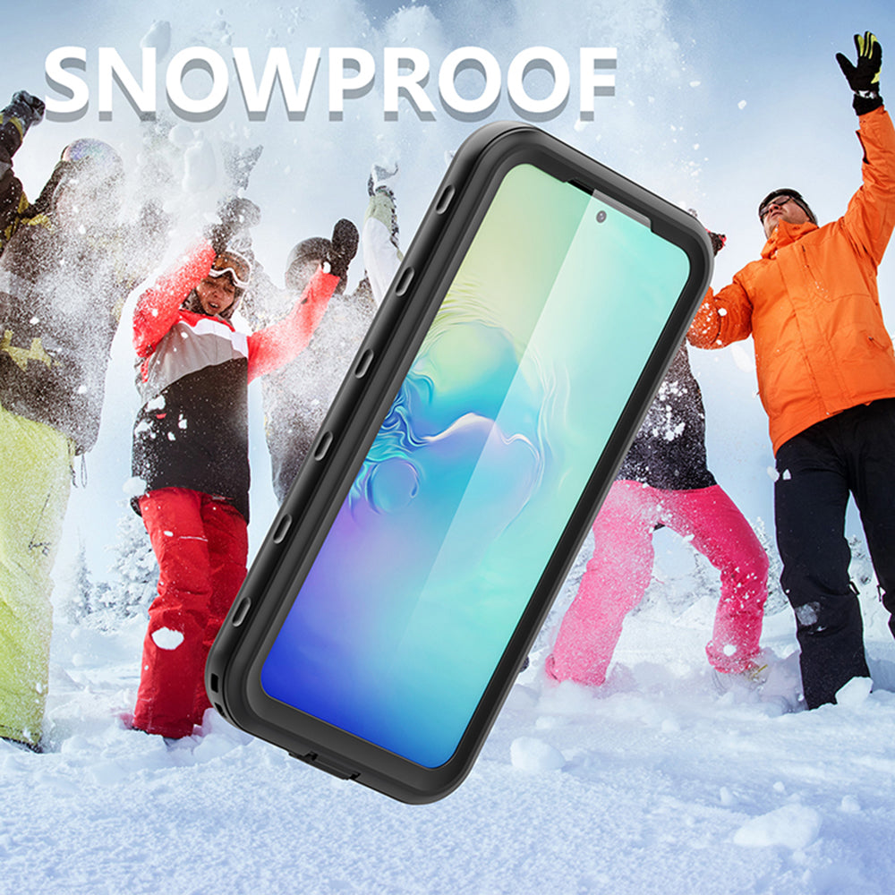 Husa Waterproof pentru Samsung Galaxy A54 A546, ShellBox, Neagra