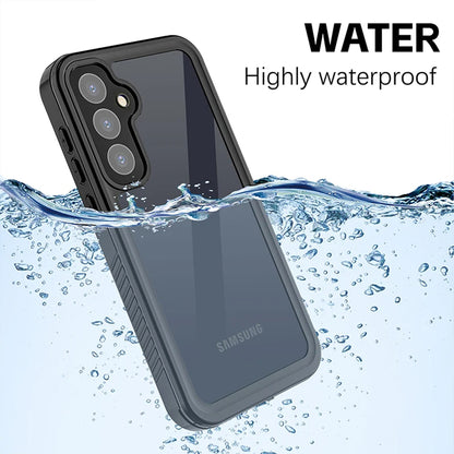 Husa Waterproof pentru Samsung Galaxy A55 5G A556, ShellBox, Neagra
