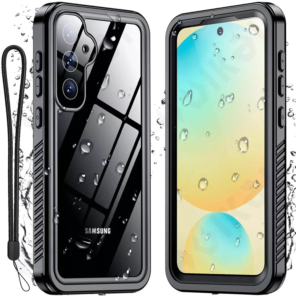 Husa Waterproof pentru Samsung Galaxy S25 S931, ShellBox, Neagra
