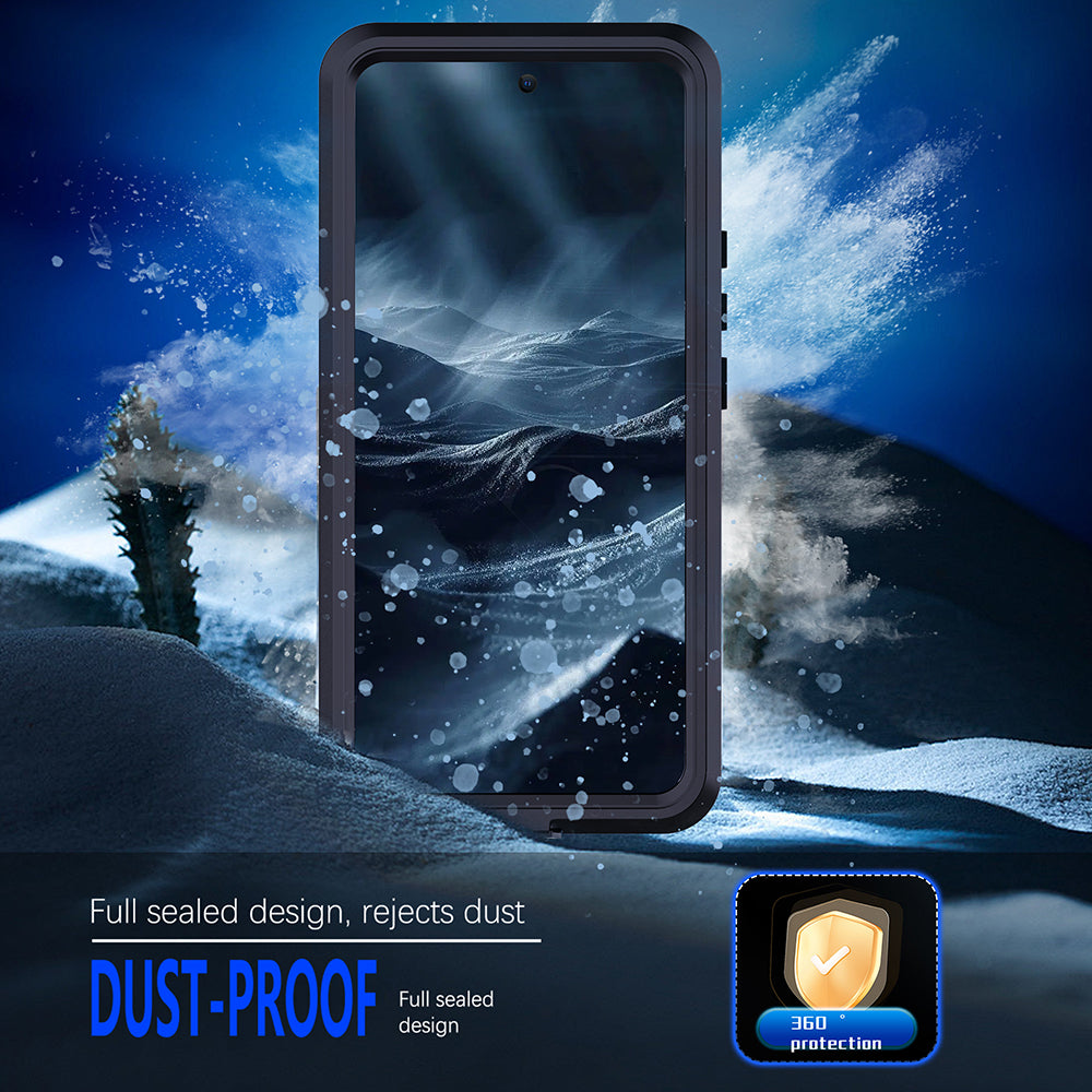 Husa Waterproof pentru Xiaomi Poco X7 / Redmi Note 14 Pro 5G, ShellBox, Neagra