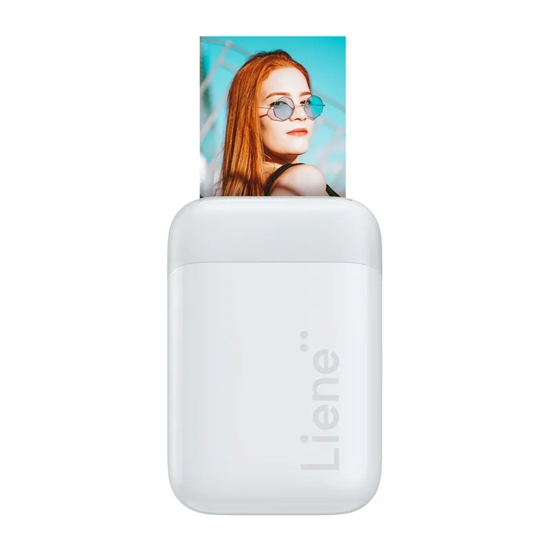 Imprimanta Foto Portabila Liene Pearl 2x3, Alba