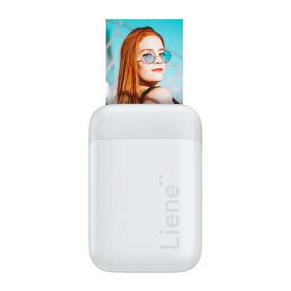 Imprimanta Foto Portabila Liene Pearl 2x3, Alba