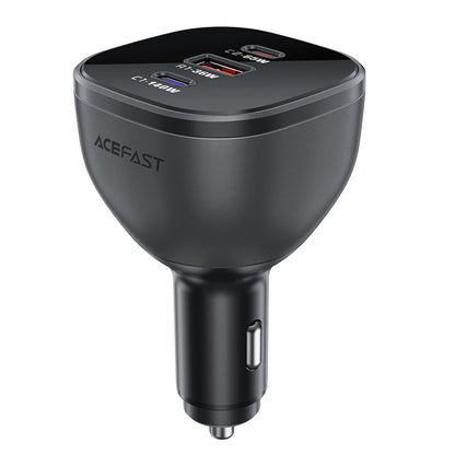 Incarcator Auto Acefast B14, 165W, 5A, 1 x USB-A - 2 x USB-C, Negru