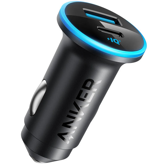 Ładowarka samochodowa Anker 323, 52,5 W, 3 A, 1 x USB-A - 1 x USB-C, czarna A2735G11 