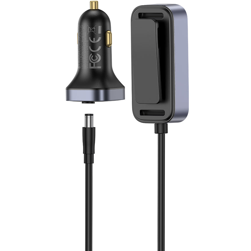 Incarcator Auto Baseus BackseatPal L1, 110W, 3A, 3 x USB-A - 3 x USB-C, Negru C00081100121-00