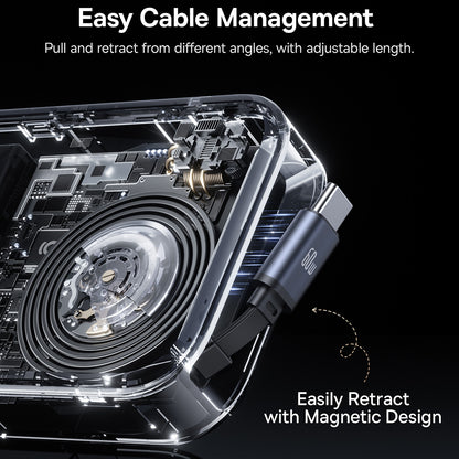 Incarcator Auto Baseus PrimeTrip VW1, 105W, 3A, 3 x USB-A - 2 x USB-C, Negru C00069000121-00
