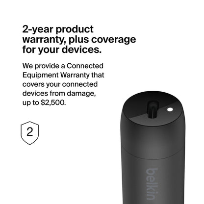 Incarcator Auto Belkin BoostCharge, 30W, 3A, 1 x USB-C, Negru CCA004btBK