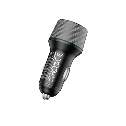 Incarcator Auto Borofone BZ21 Brilliant, 48W, 3A, 1 x USB-A - 1 x USB-C, Negru
