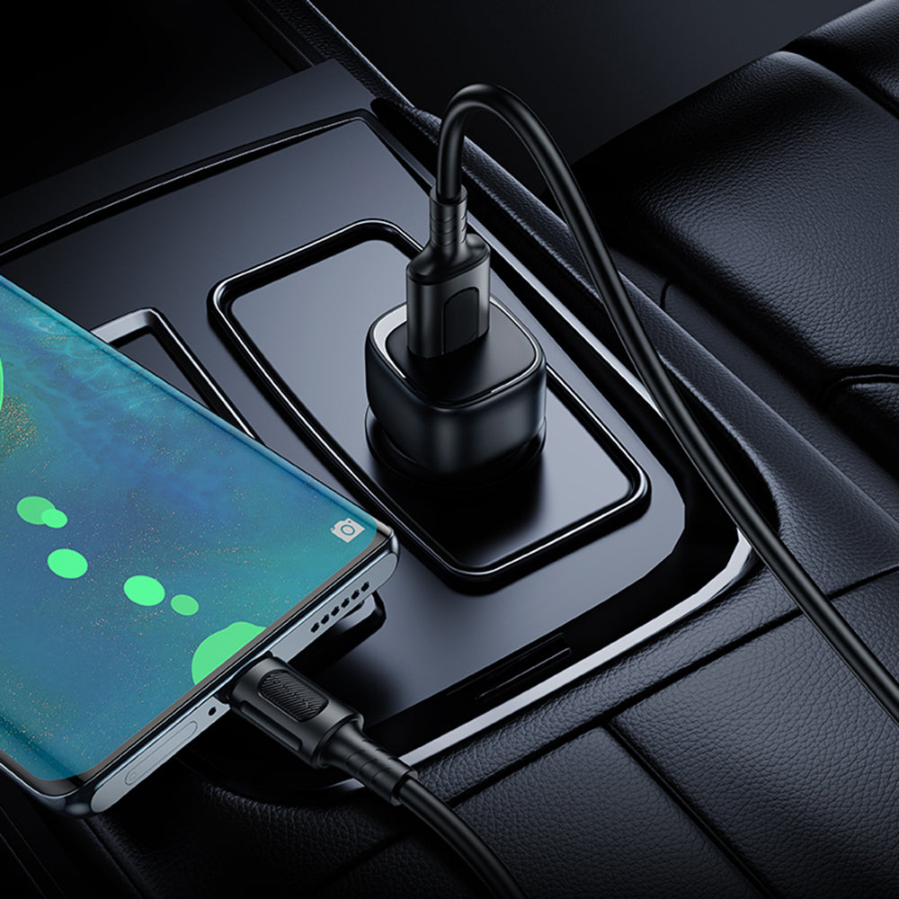 Incarcator Auto Borofone BZ34 Cloud, 18W, 3A, 1 x USB-A, Negru