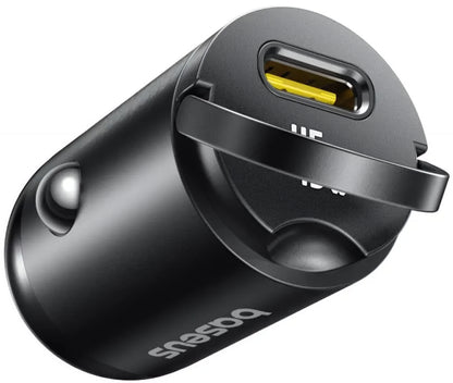 Incarcator Auto Cu Cablu USB-C Baseus PrimeTrip VP2, 45W, 3A, 1 x USB-C, Negru C0206800