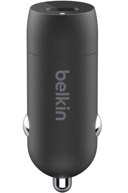Incarcator Auto Cu Cablu USB-C Belkin BoostCharge, 30W, 3A, 1 x USB-C, Negru CCA004bt1MBK-B6