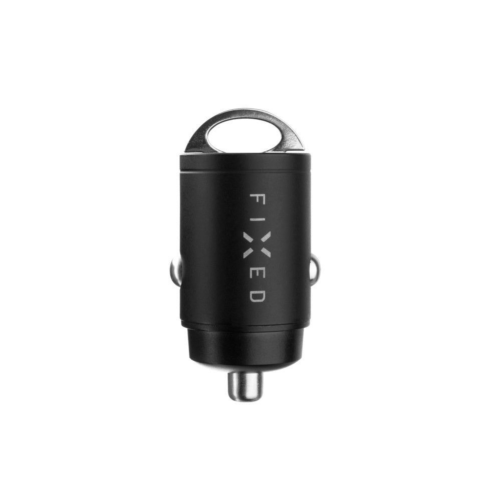 Incarcator Auto Fixed, 30W, 3A, 2 x USB-C, Negru