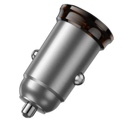 Incarcator Auto HOCO NZ16, 30W, 3A, 1 x USB-C, Gri