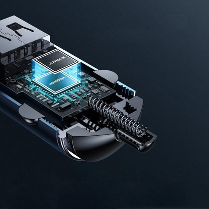 Incarcator Auto Joyroom C-A35, 45W, 5A, 1 x USB-A - 1 x USB-C, Gri