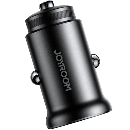 Incarcator Auto Joyroom JR-CCN05, 30W, 3A, 1 x USB-A - 1 x USB-C, Negru