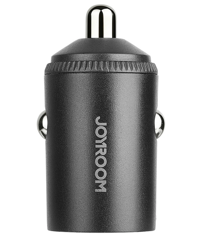 Incarcator Auto Joyroom JR-CCN18, 65W, 1 x USB-A - 1 x USB-C, Negru