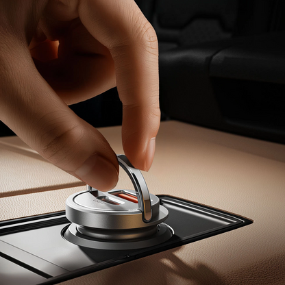 Incarcator Auto Orico MiniRing Pro, 45W, 3A, 1 x USB-A - 1 x USB-C, Argintiu