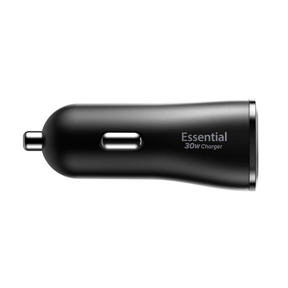 Incarcator Auto Spigen EV302 Essential, 30W, 3A, 2 x USB-A, Negru