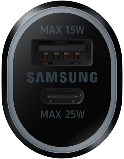 Ładowarka samochodowa Samsung, 40W, 2A, 1 x USB-A - 1 x USB-C, czarna EP-L4020NBEGEU