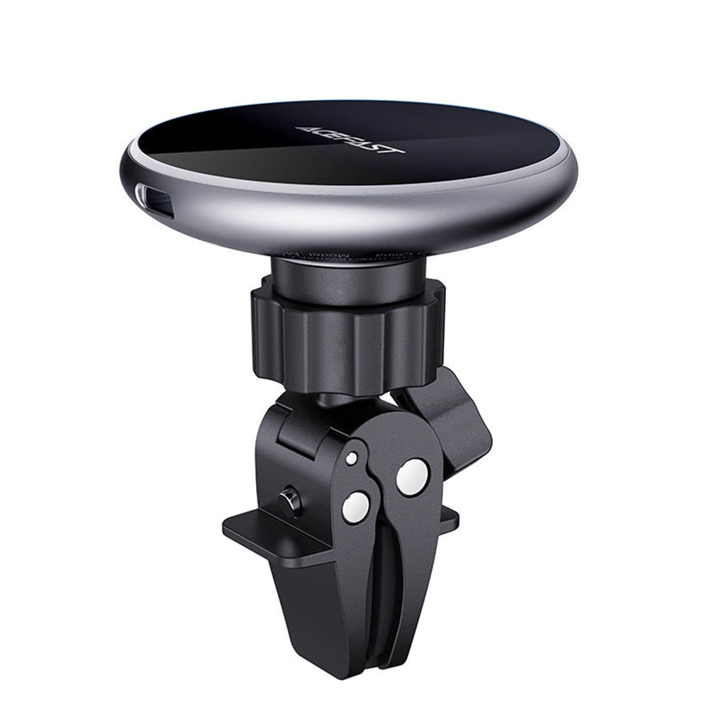 Incarcator Auto Wireless Acefast D3, 15W, 1.67A, Argintiu