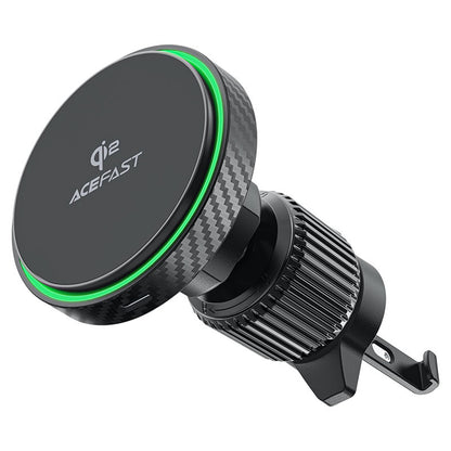 Incarcator Auto Wireless Acefast D33, 15W, 1.67A, Negru