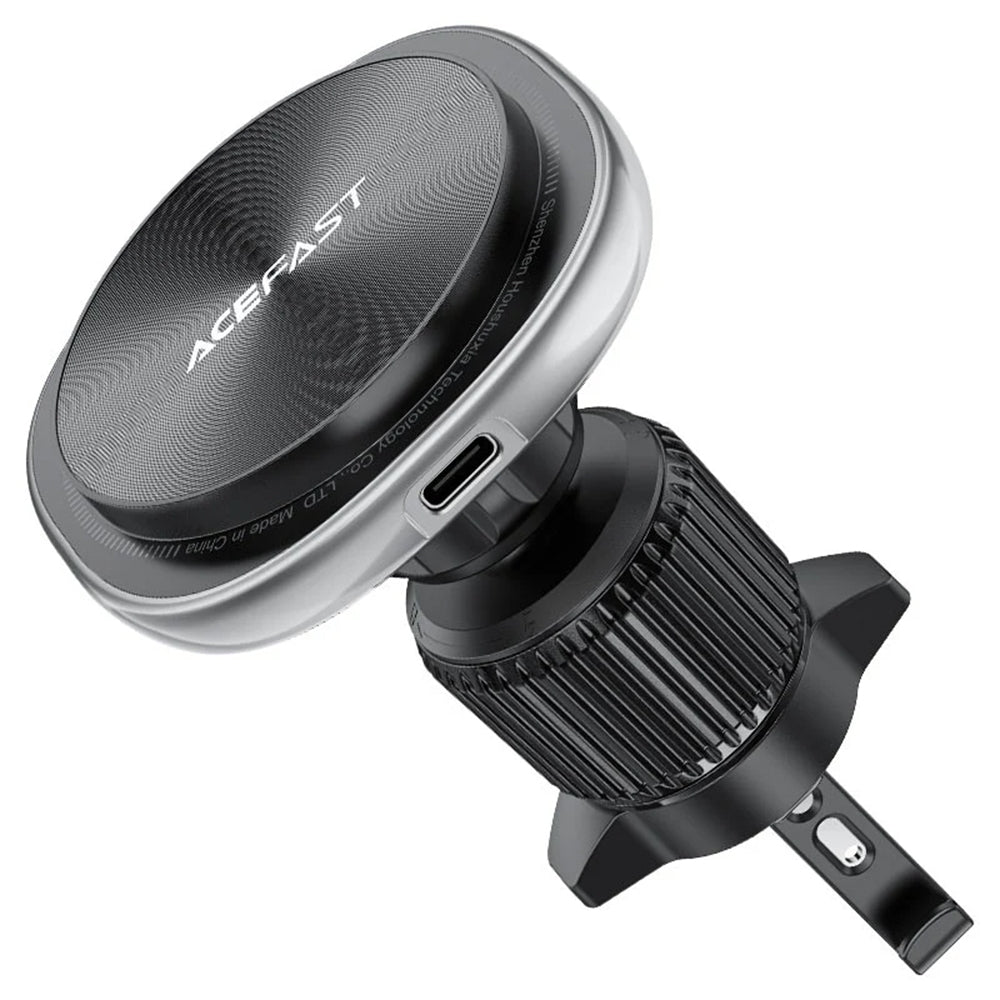 Incarcator Auto Wireless Acefast D41, 15W, 1.67A, Argintiu