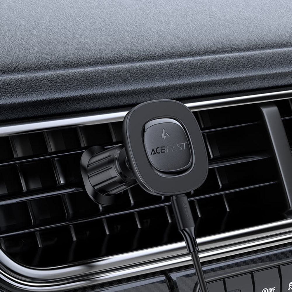 Incarcator Auto Wireless Acefast D46, 15W, 1.67A, Negru