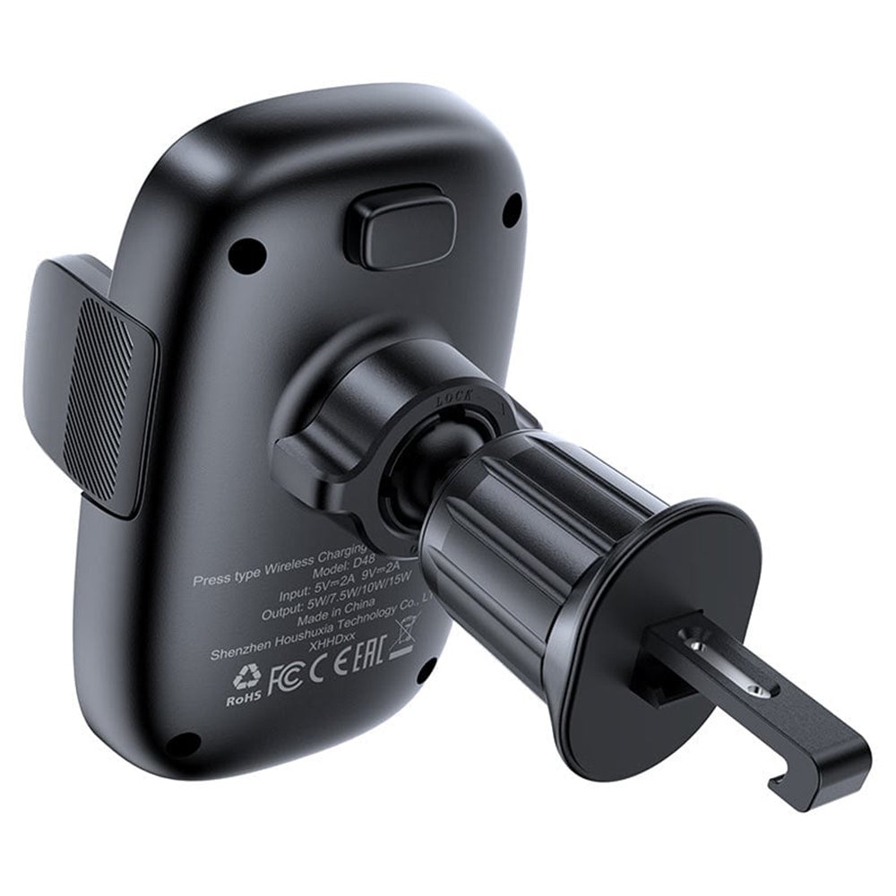 Incarcator Auto Wireless Acefast D48, 15W, 1.67A, Negru