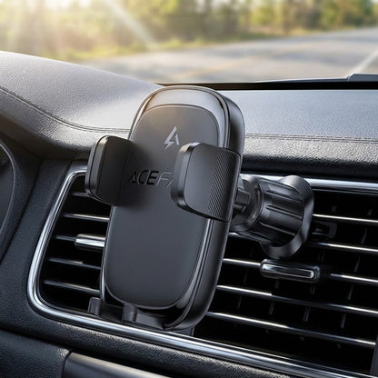 Incarcator Auto Wireless Acefast D48, 15W, 1.67A, Negru