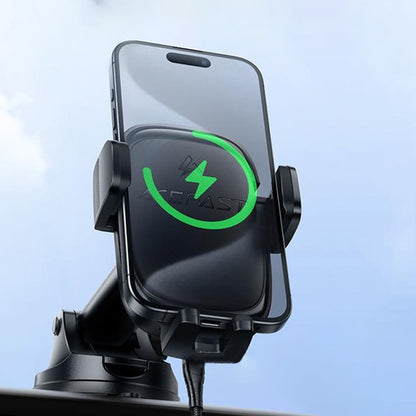 Incarcator Auto Wireless Acefast D49, 15W, 1.67A, Negru