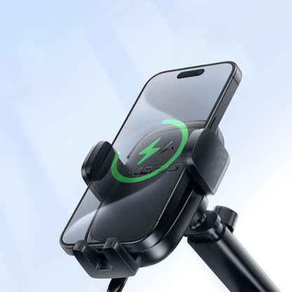 Incarcator Auto Wireless Acefast D49, 15W, 1.67A, Negru