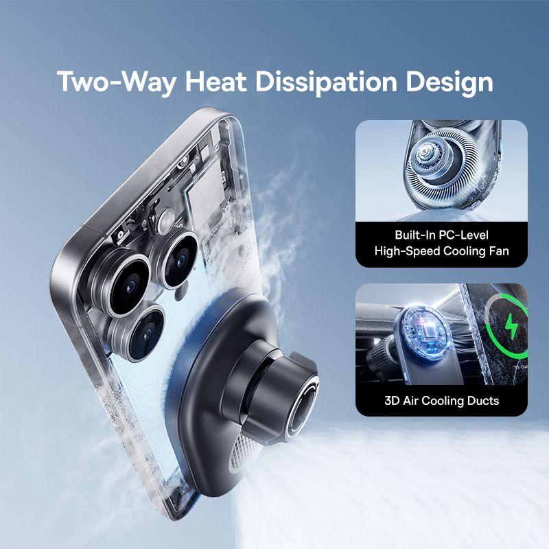 Incarcator Auto Wireless Baseus PrimeTrip VC2 Pro, 25W, Negru C0013N00