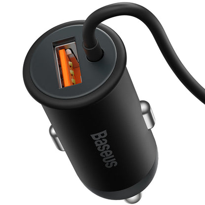 Incarcator Auto Wireless Baseus CW01, 40W, 3A, Negru C40141000111-01