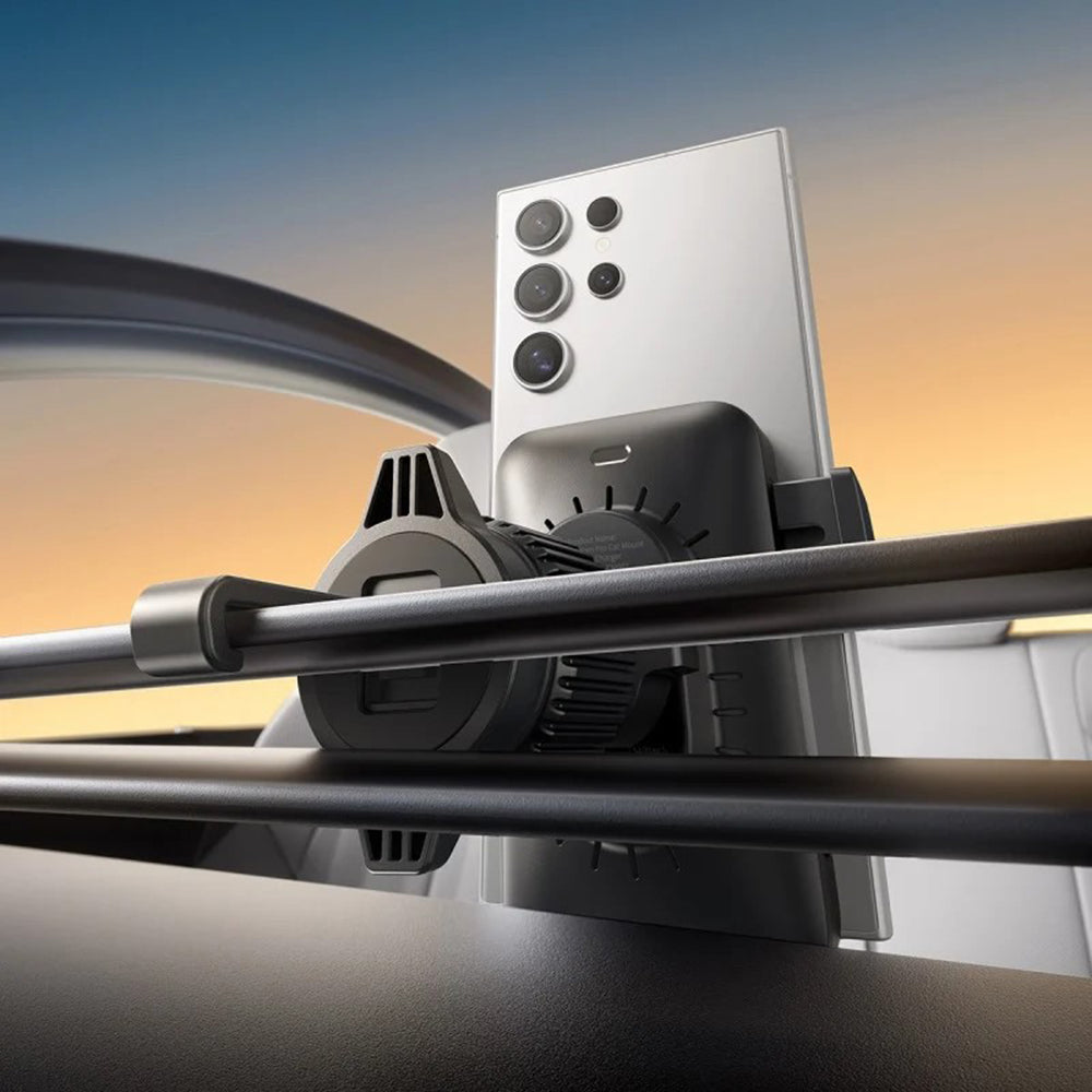 Incarcator Auto Wireless Baseus Wisdom Pro Vent, 15W, 1.67A, Negru C40381501123-00