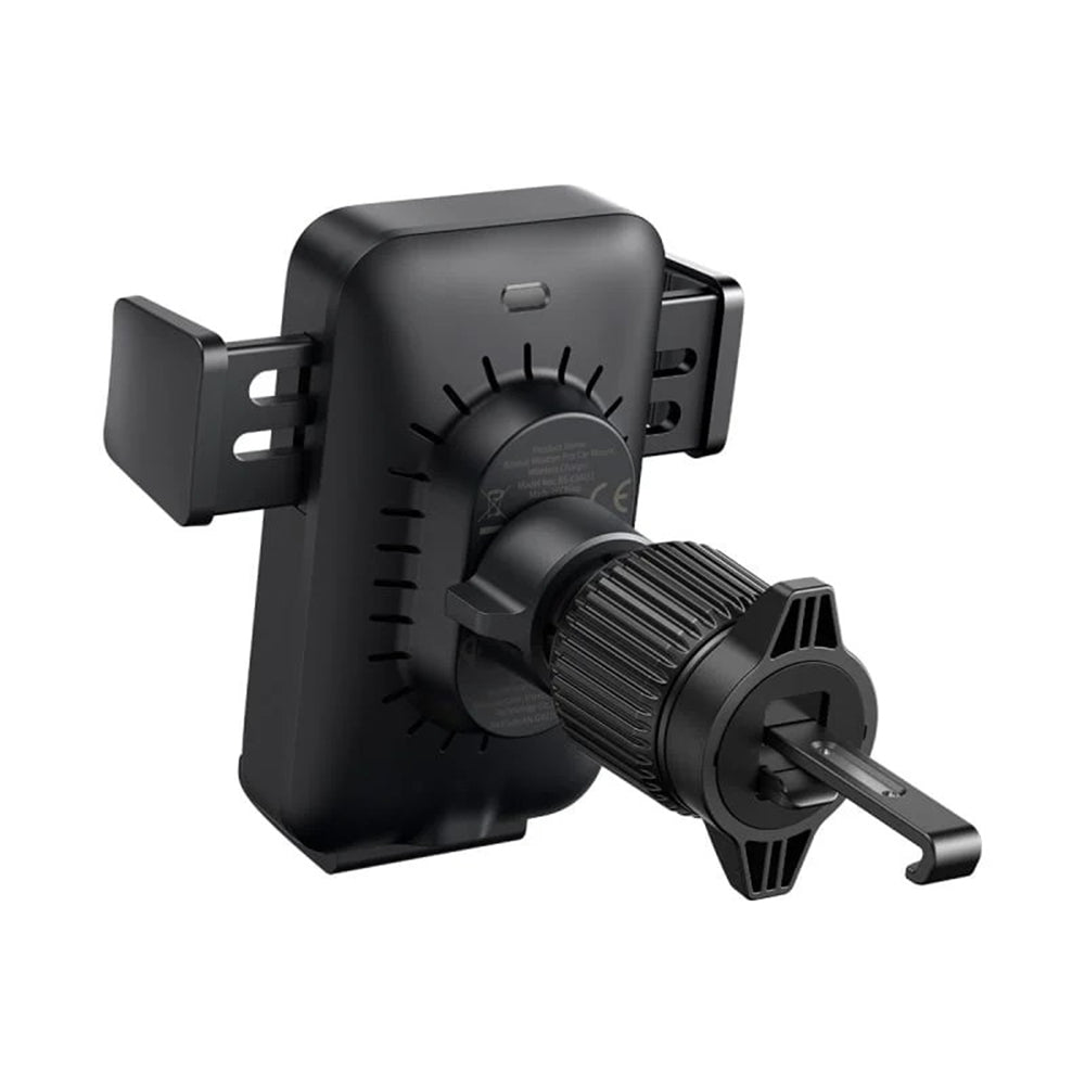 Incarcator Auto Wireless Baseus Wisdom Pro Vent, 15W, 1.67A, Negru C40381501123-00