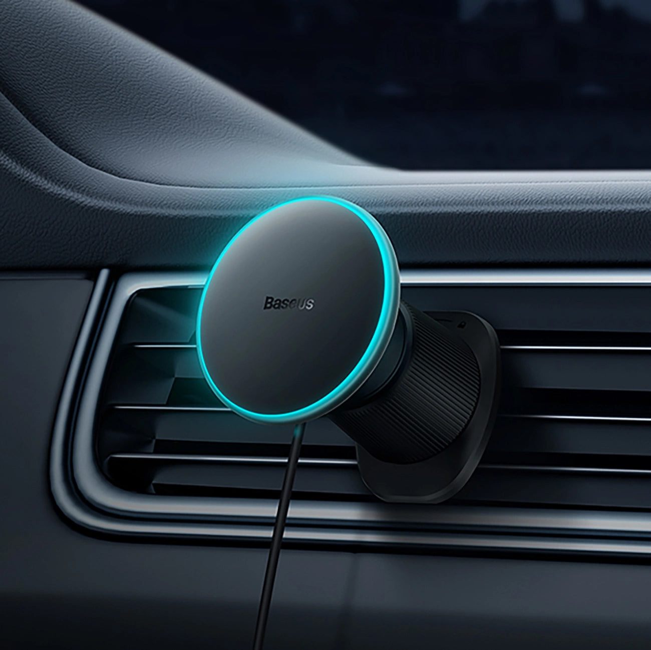 Incarcator Auto Wireless Baseus CW01, 15W, 1.67A, Negru C40141001111-00