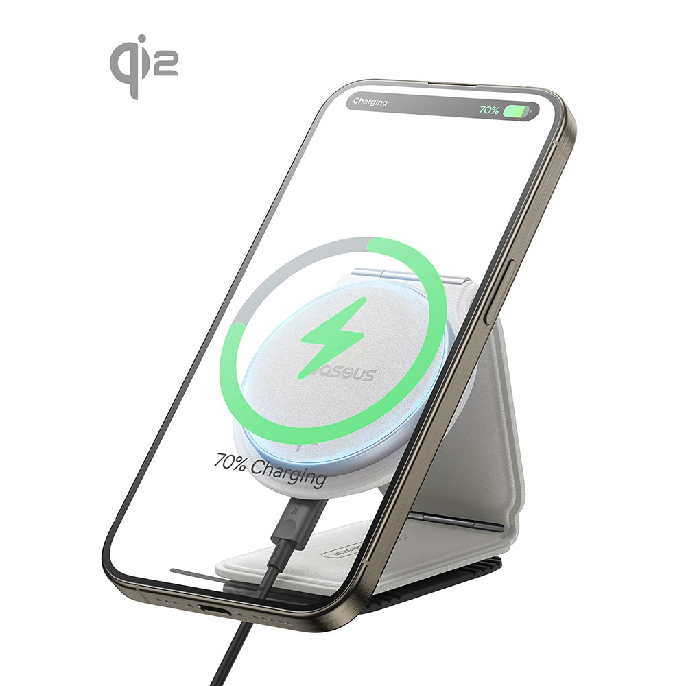 Incarcator Auto Wireless Baseus PrimeTrip C02, 15W, 1.67A, Argintiu C40169003211-00