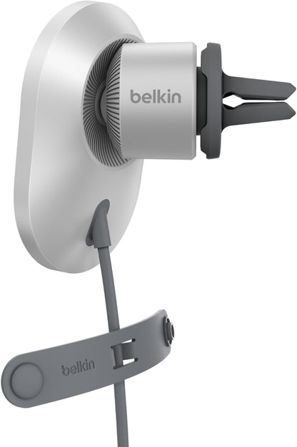 Incarcator Auto Wireless Belkin BoostCharge Pro, 15W, 1.67A, Alb WIC008btGR-V2