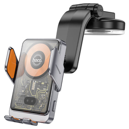 Incarcator Auto Wireless HOCO HW8, 15W, 1.67A, Negru