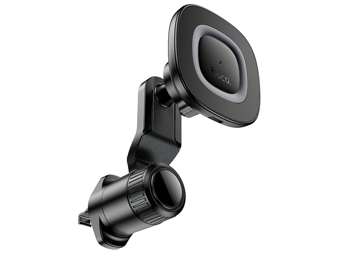 Incarcator Auto Wireless HOCO HW30, 15W, 1.67A, Negru