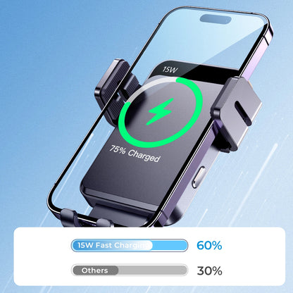 Incarcator Auto Wireless Joyroom JR-ZS219, 15W, 1.67A, Negru