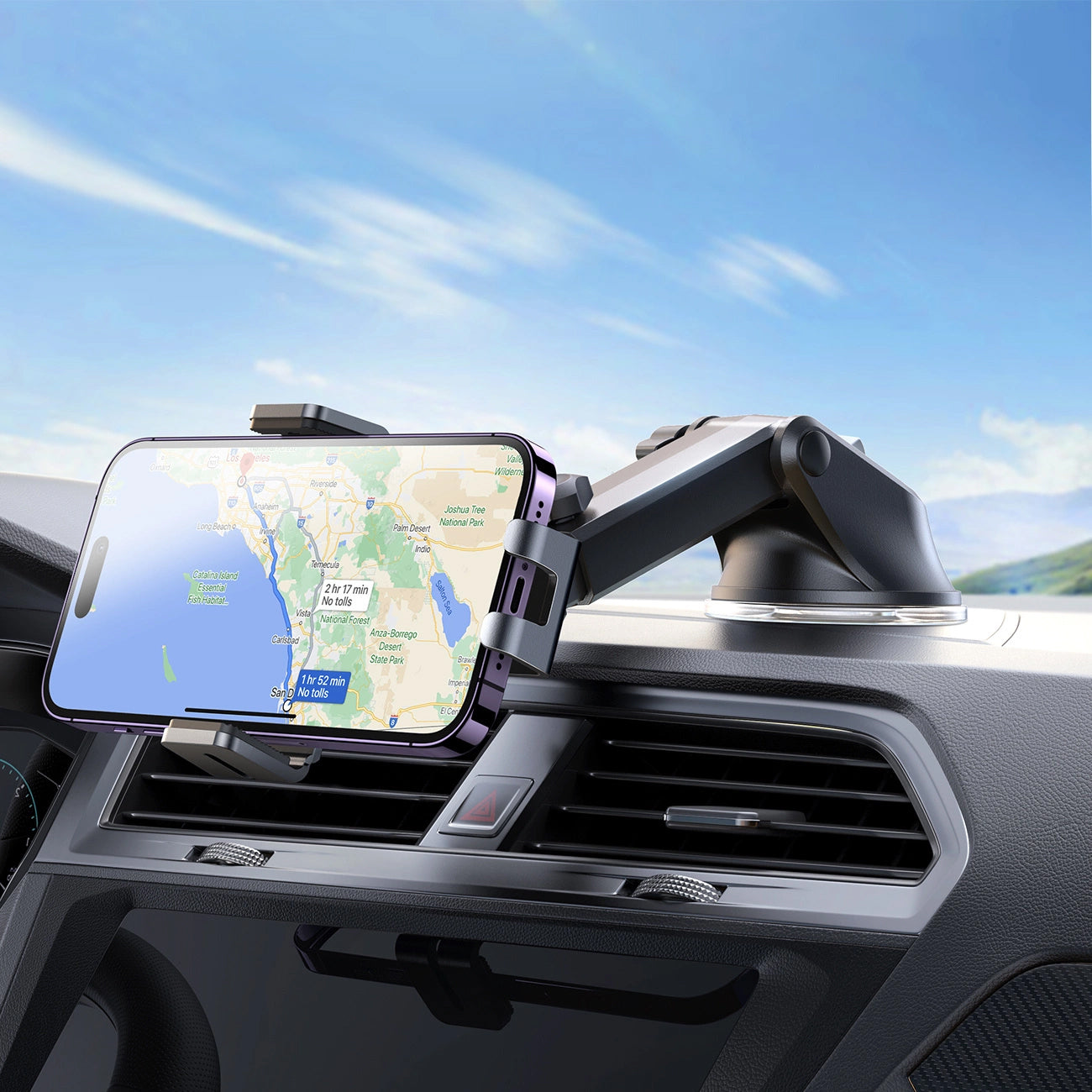 Incarcator Auto Wireless Joyroom JR-ZS219, 15W, 1.67A, Negru