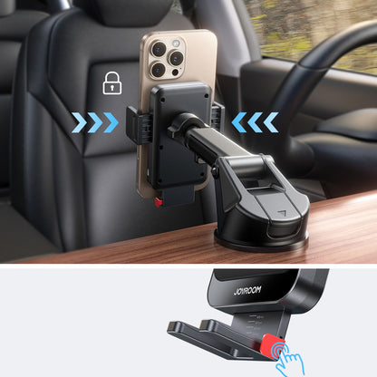 Incarcator Auto Wireless Joyroom JR-ZS241S, 15W, 1.67A, Negru