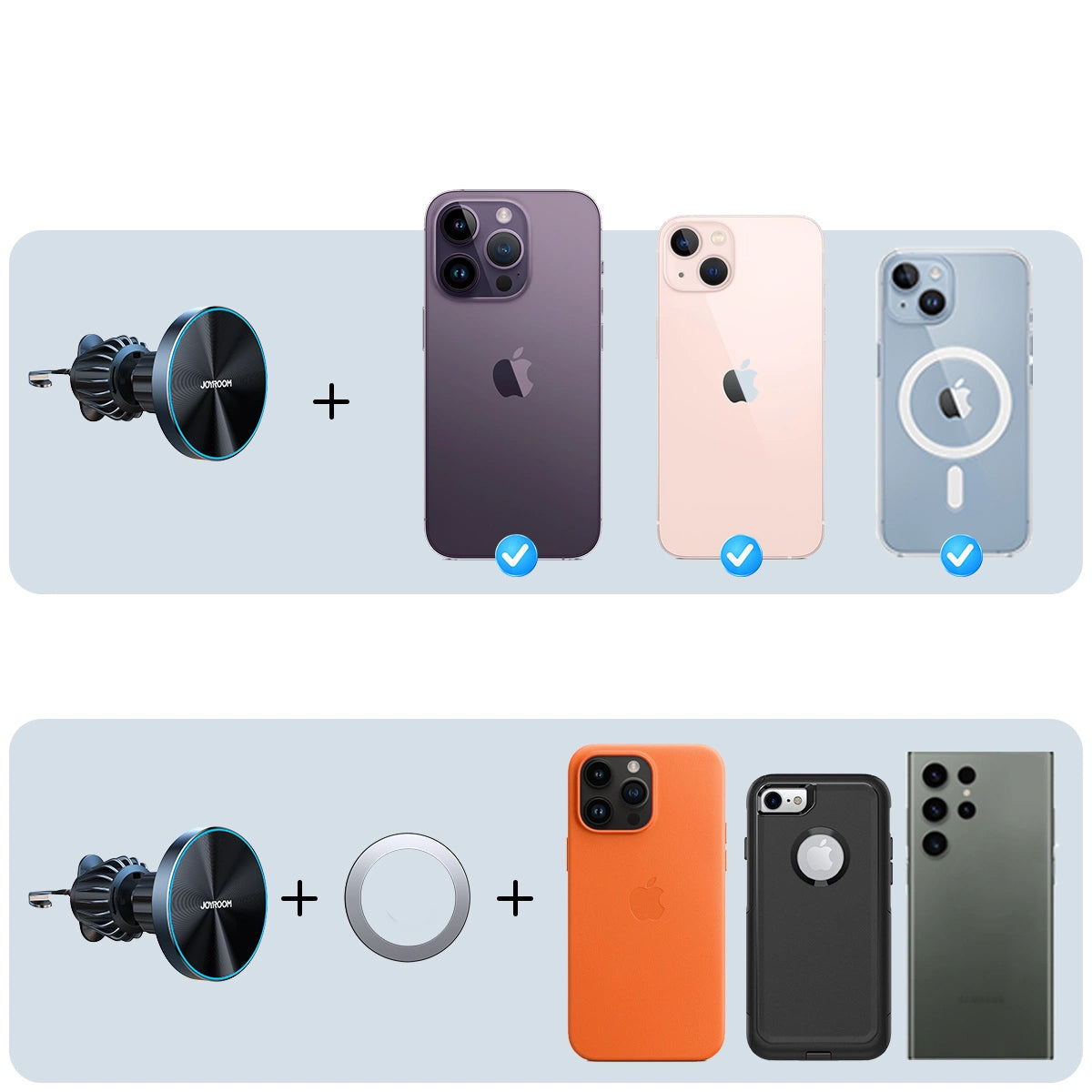 Incarcator Auto Wireless Joyroom JR-ZS240 Pro, 15W, 1.67A, Negru