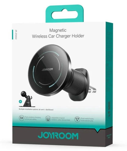 Incarcator Auto Wireless Joyroom JR-ZS502, 15W, 1.67A, Negru