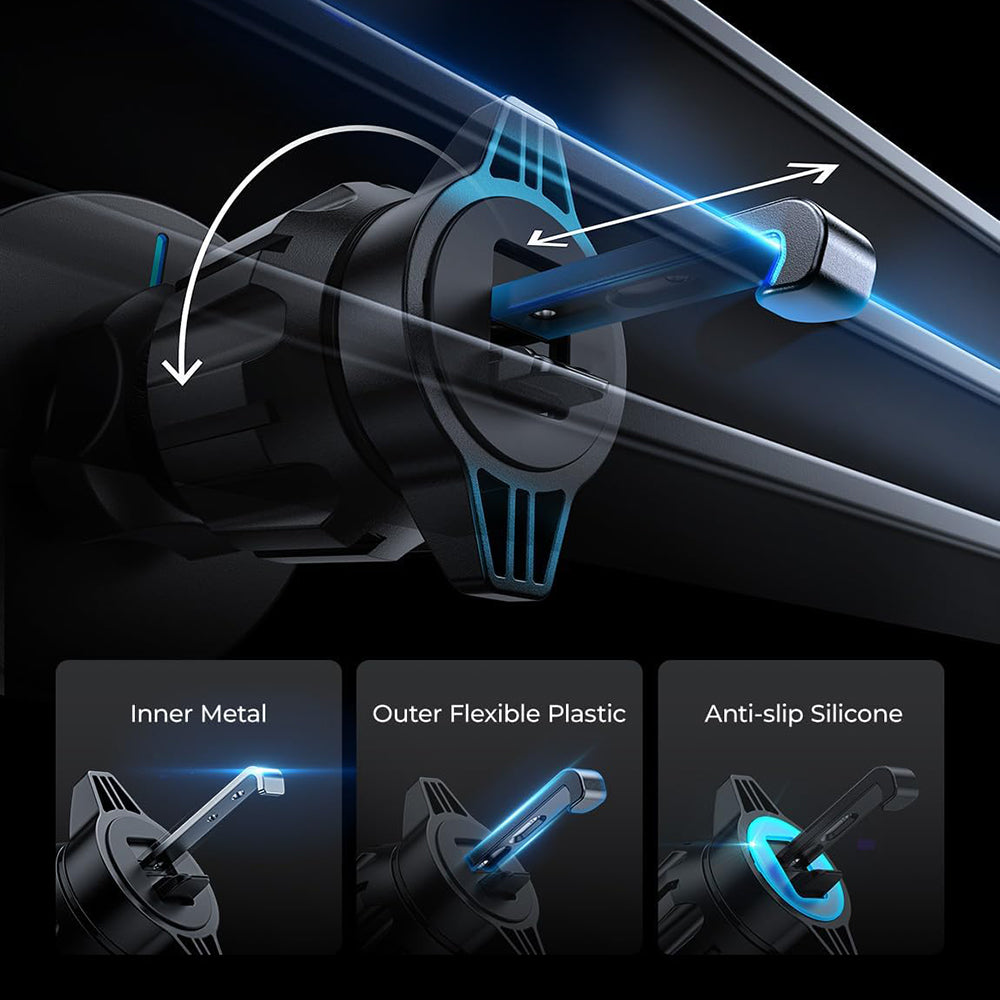 Incarcator Auto Wireless Lisen, 15W, 1.67A, Negru YL0223070007