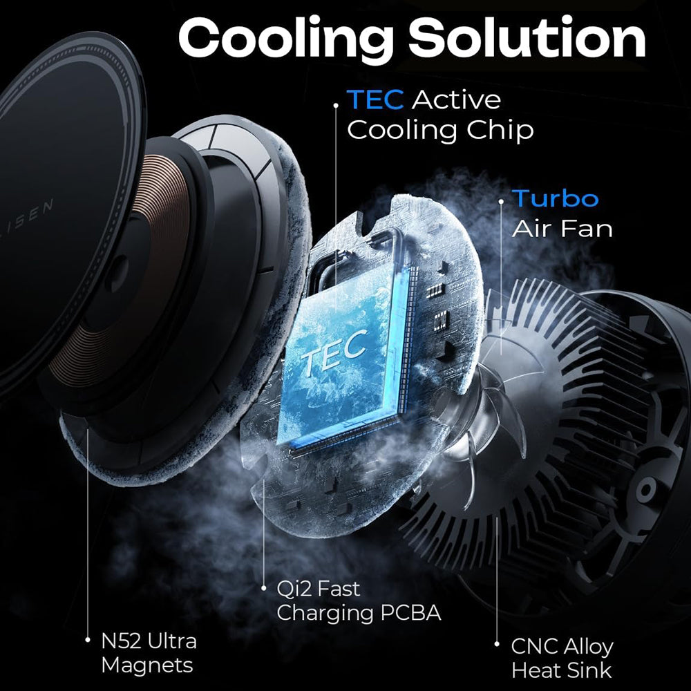 Incarcator Auto Wireless Lisen W701, 15W, 1.67A, Negru YL0224060042